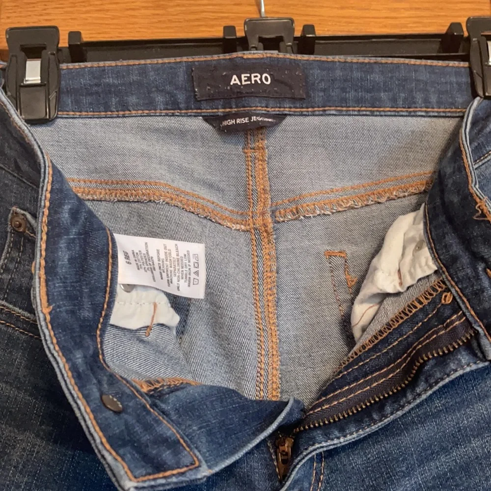 Jeans azul marca AERO - Picture 2 of 3